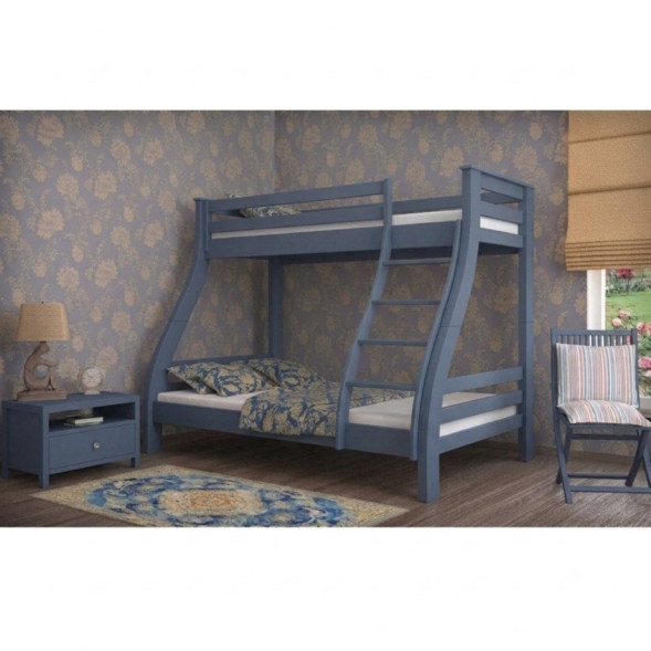 ALYaSKA 140 x 90 x 200 (2 niveluri) (Mebigr) — Ayvori (fildeș)