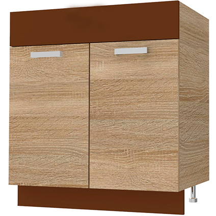 АЛИНА 80 НМ — Дуб сонома / Дуб сонома мокка 1