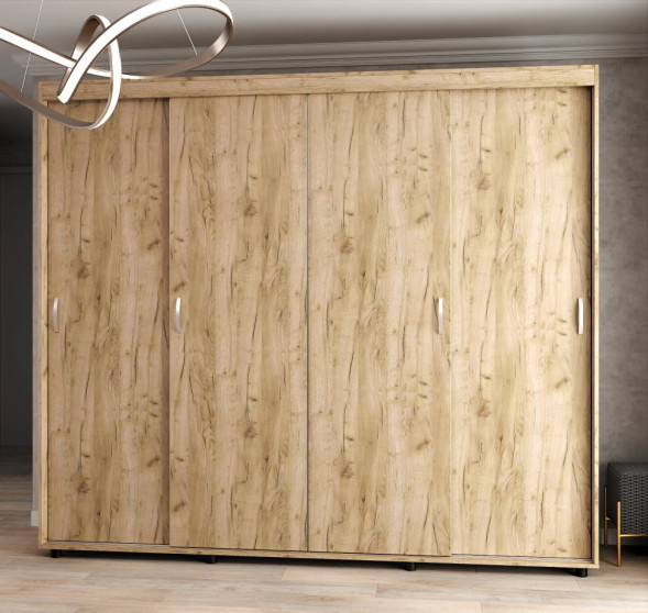 NEW Dulap kupe ML-1 (2,50*2.20m) — Kraft gri